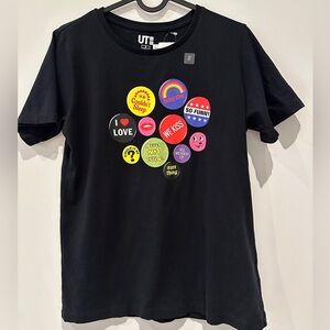 NWT - Uniqlo X Miranda July T-Shirt with Colorful Graphics